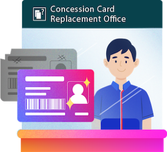 Concession Card Replacement Offices